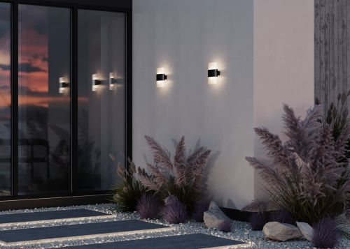 Уличный настенный светильник Outdoor O442WL-L12GF3K фото 3